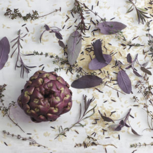Still Life mit lila Artischocke Still Life mit lila Artischocke